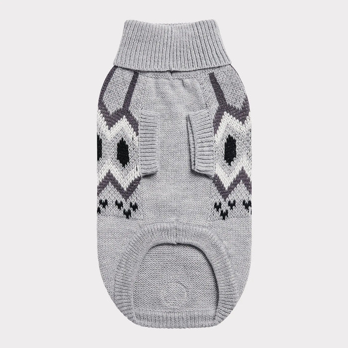 GF Pet - Heritage Dog Sweater | Grey Mix