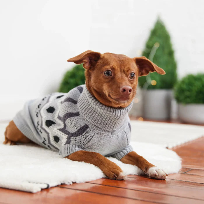 GF Pet - Heritage Dog Sweater | Grey Mix