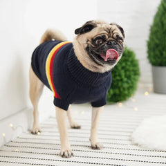 GF Pet - Retro Dog Sweater | Navy