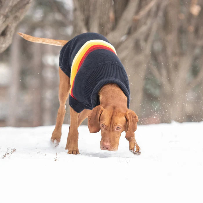 GF Pet - Retro Dog Sweater | Navy